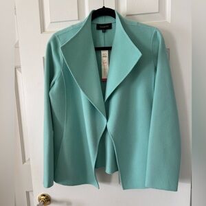 Talbots Women's Aqua Wool and Nylon Jacket NWT size M